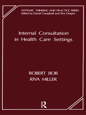 cover image of Internal Consultation in Health Care Settings